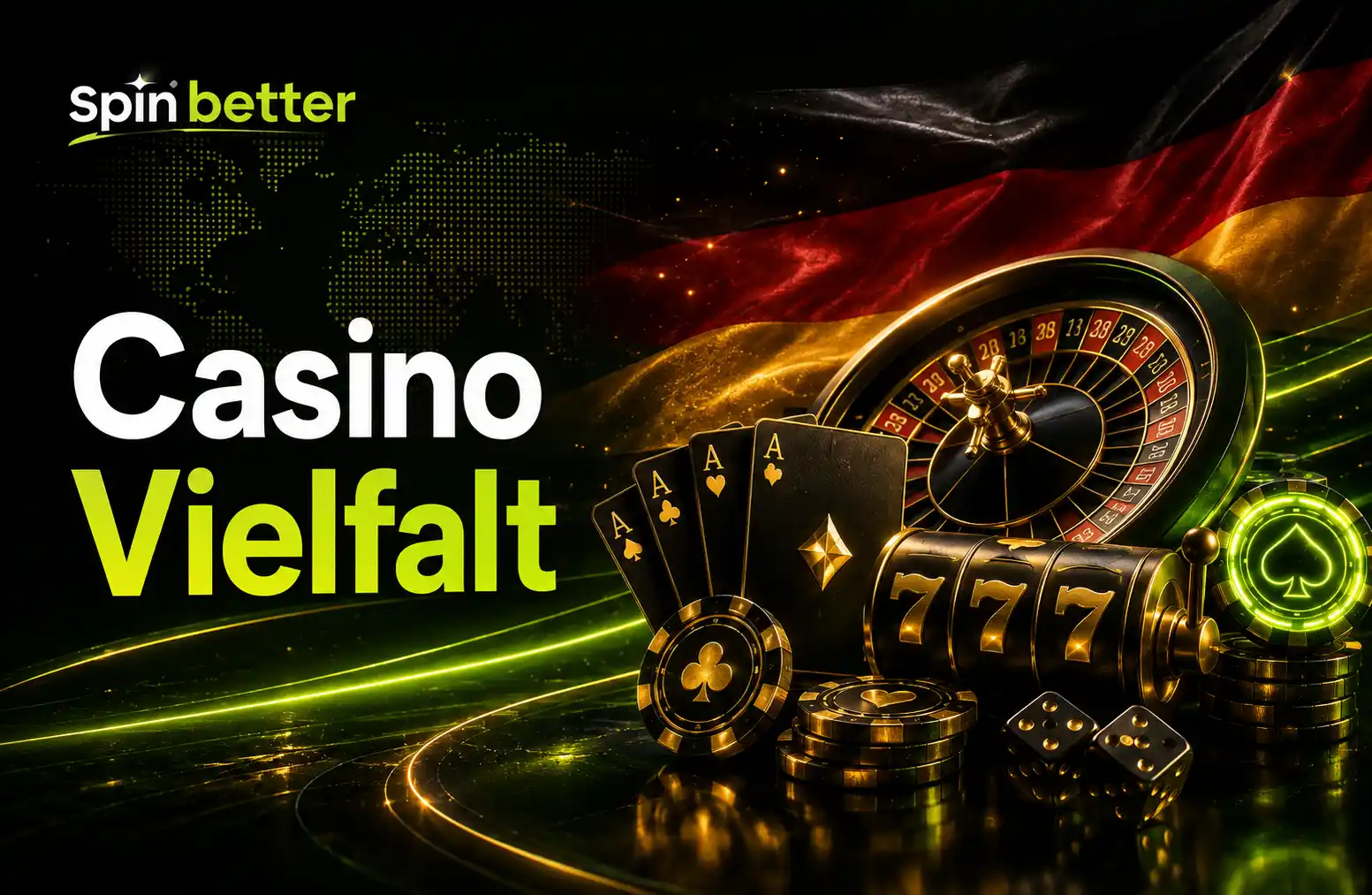 SpinBetter Casino – Spielvielfalt mit Roulette, Slots und Kartenspielen